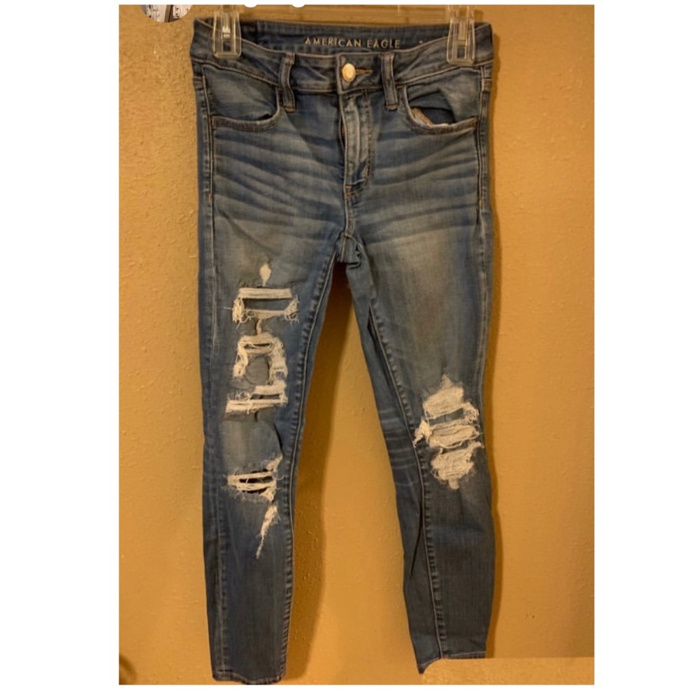 Ripped AE jeans